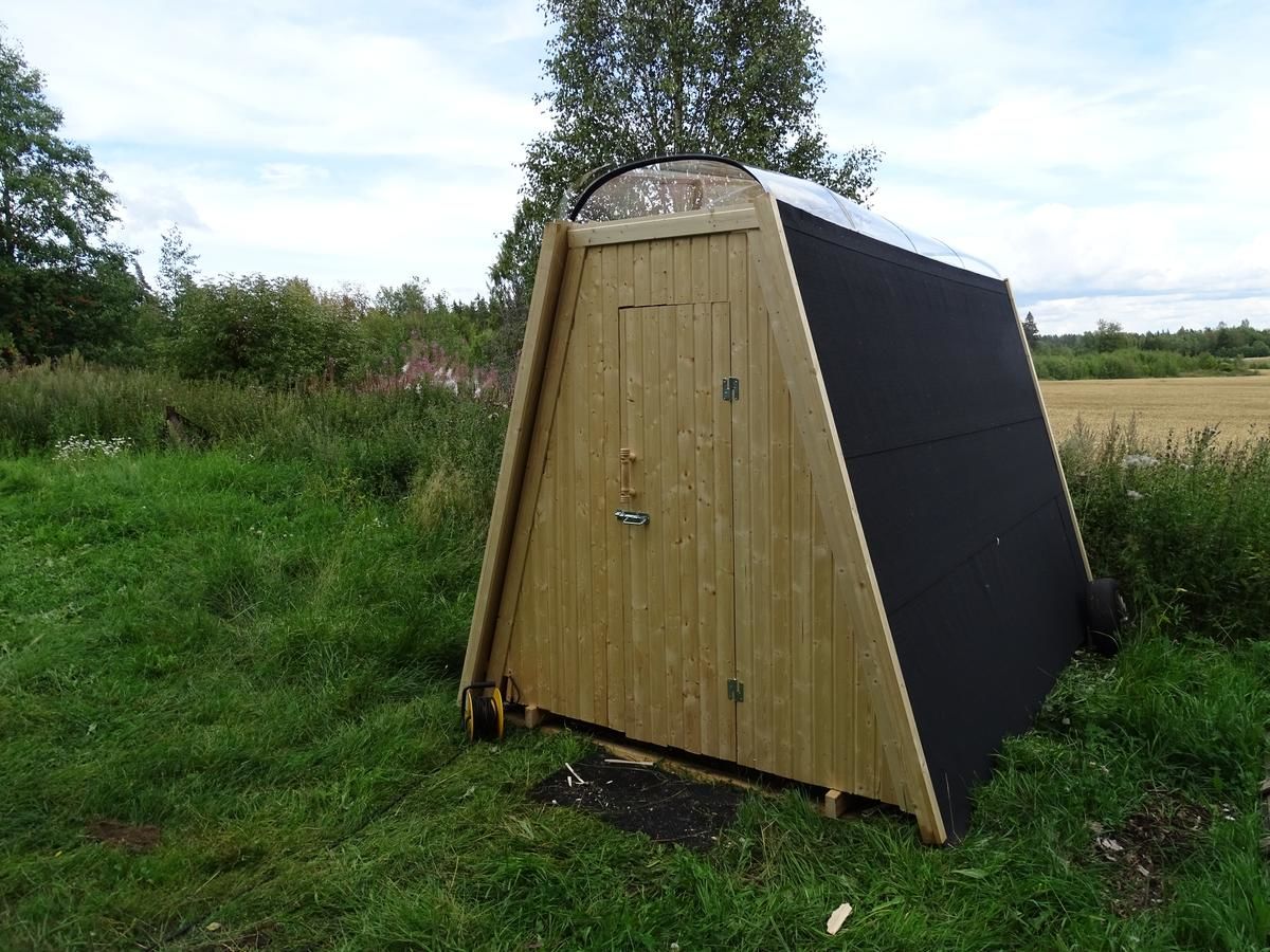 Кемпинги Niiralan Tila: Skylight Cabin Laitila