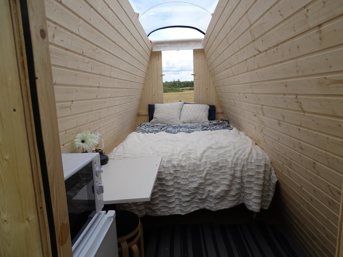 Кемпинги Niiralan Tila: Skylight Cabin Laitila-36